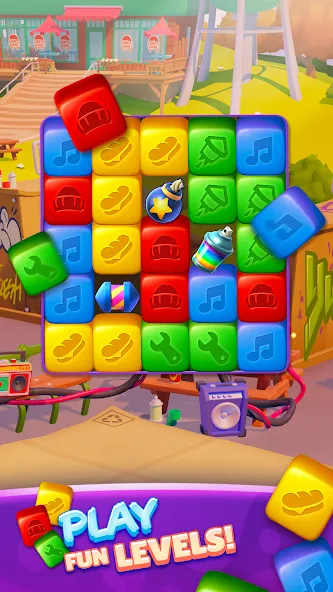 Subway Surfers Blast (Сабвей Серферс Бласт) [МОД: Меню, Бесконечные монеты и Открытые уровни] Screenshot 2