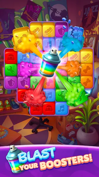 Subway Surfers Blast (Сабвей Серферс Бласт) [МОД: Меню, Бесконечные монеты и Открытые уровни] Screenshot 3