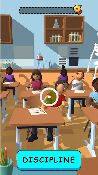 Teacher Simulator: School Days (Тичер Симулятор) [МОД: Деньги, Монеты и Меню MOD] Screenshot 4