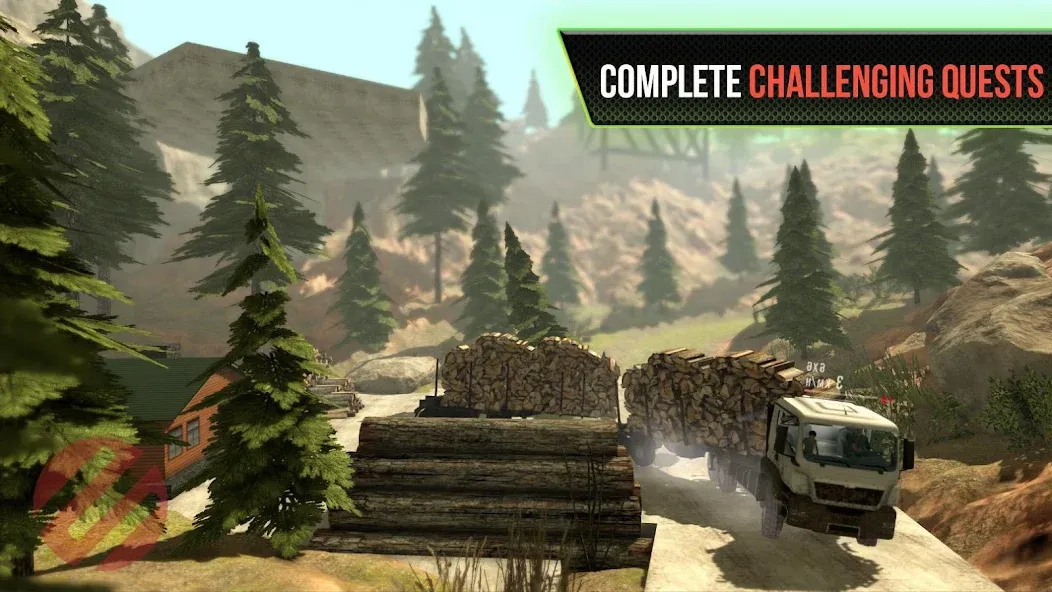 Truck Simulator OffRoad 4 [МОД: Бесконечные деньги, Монеты и Мега MOD] Screenshot 4