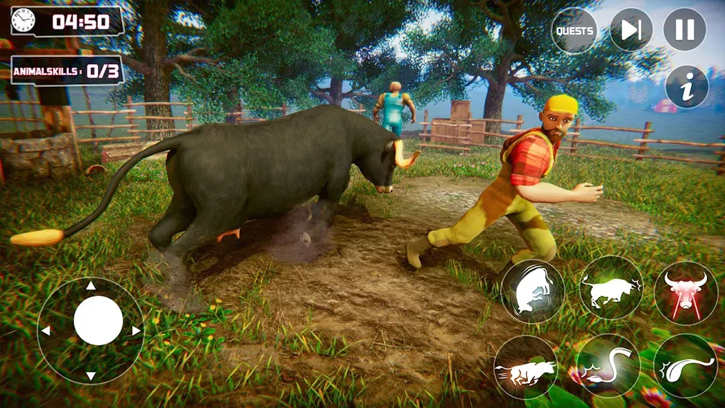 Scary Cow Simulator Rampage (Скари) [МОД: Меню, Бесконечные монеты и Открытые уровни] Screenshot 5