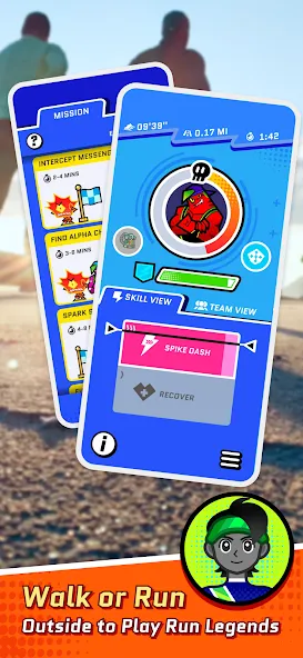 Run Legends: Make fitness fun! (Ран легенды) [MOD: Бесконечные деньги] - Скриншот 1