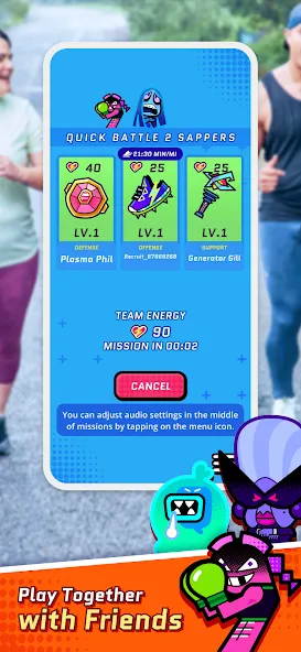 Run Legends: Make fitness fun! (Ран легенды) [MOD: Бесконечные деньги] - Скриншот 2