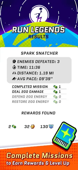 Run Legends: Make fitness fun! (Ран легенды) [MOD: Бесконечные деньги] - Скриншот 3