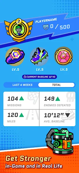 Run Legends: Make fitness fun! (Ран легенды) [MOD: Бесконечные деньги] - Скриншот 4