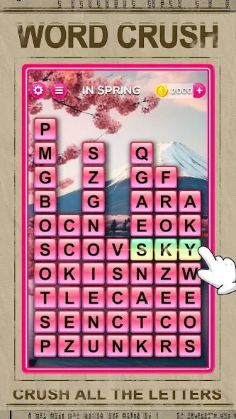 Word Crush - Fun Puzzle Game (Уорд Краш) [МОД: Бесконечные деньги, Монеты и Мега MOD] Screenshot 5