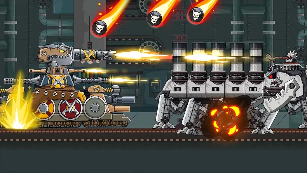 Tank Arena Steel Battle (Танковая Арена Стальное Сражение) [МОД: Деньги, Монеты и Меню MOD] Screenshot 1