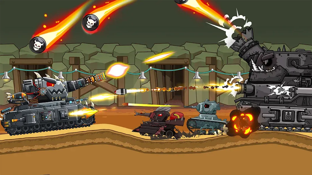 Tank Arena Steel Battle (Танковая Арена Стальное Сражение) [МОД: Деньги, Монеты и Меню MOD] Screenshot 2