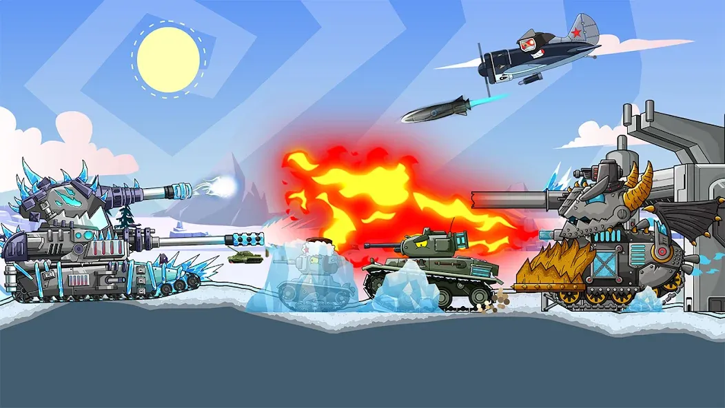 Tank Arena Steel Battle (Танковая Арена Стальное Сражение) [МОД: Деньги, Монеты и Меню MOD] Screenshot 5