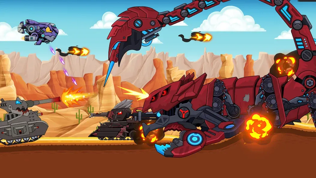 Tank Combat: War Battle (Танковый бой) [МОД: Все открыто, Дополнительные деньги и Меню MOD] Screenshot 1