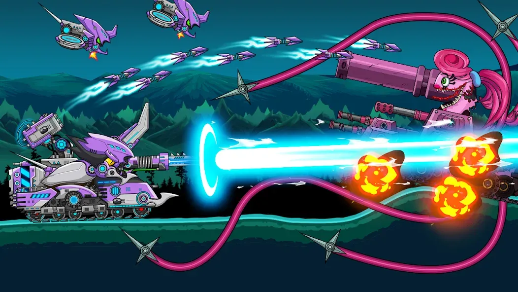 Tank Combat: War Battle (Танковый бой) [МОД: Все открыто, Дополнительные деньги и Меню MOD] Screenshot 2