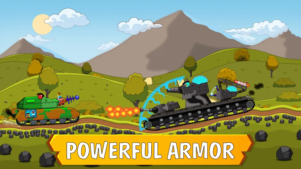 TankCraft – War Tank Battles (ТанкКрафт) [МОД: Много монет, Открытые уровни и Мега MOD] Screenshot 2