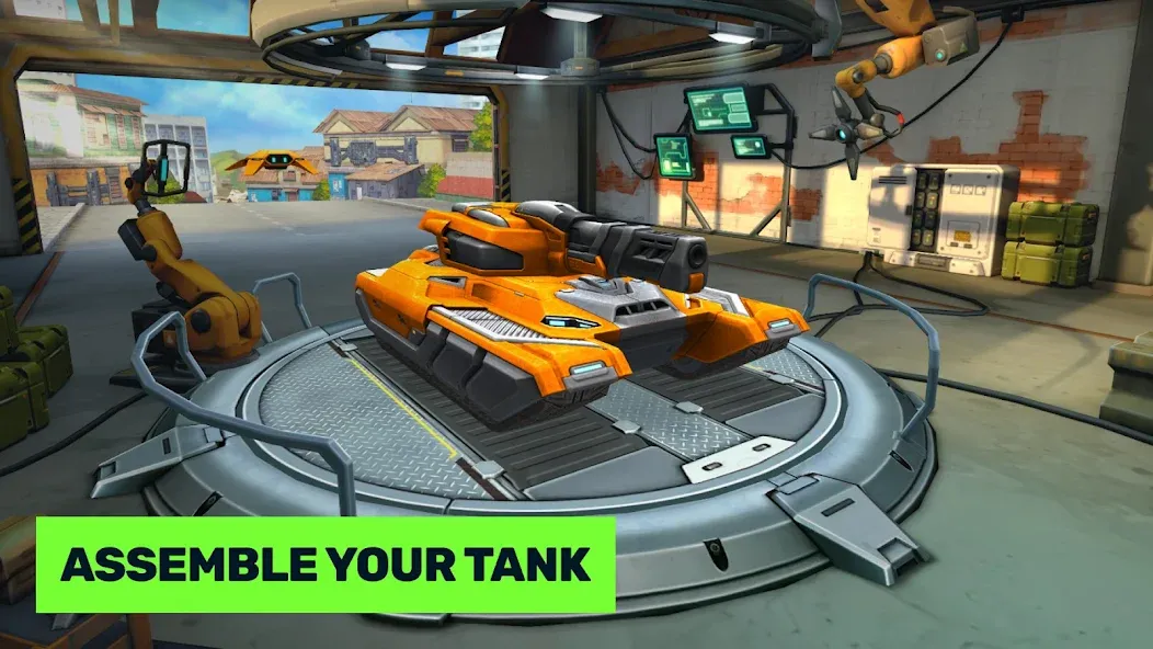 Tanki Online [МОД: Все открыто, Дополнительные деньги и Меню MOD] Screenshot 1