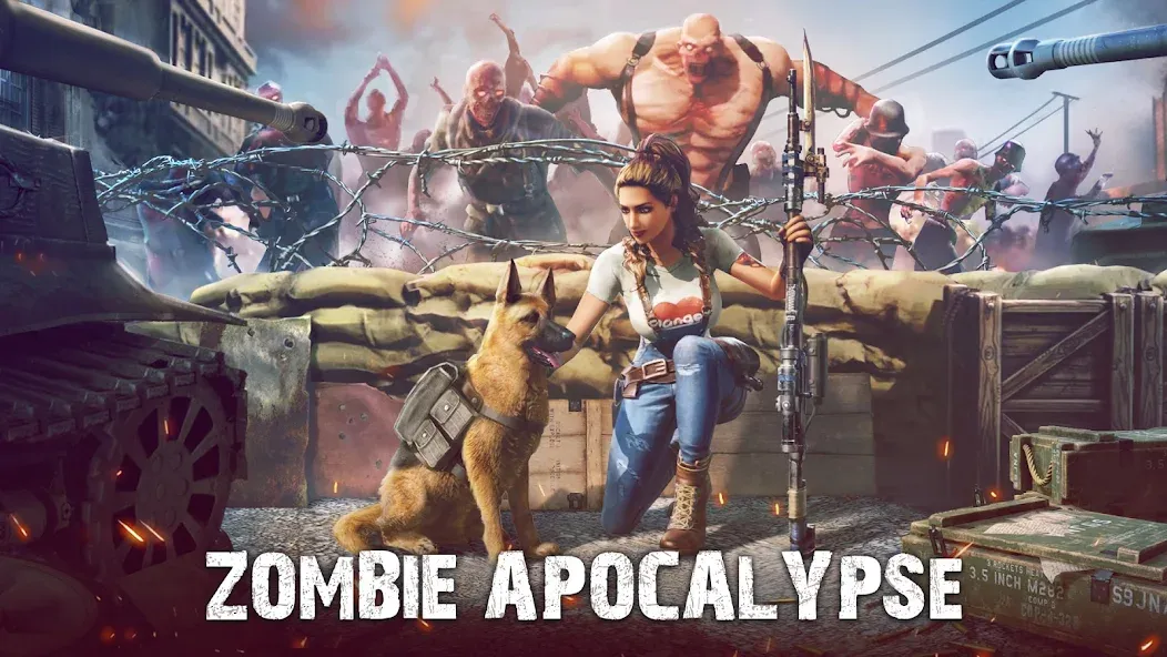 Dead Empire: Zombie War (Дед Эмпайр) [МОД: Деньги, Монеты и Меню MOD] Screenshot 2