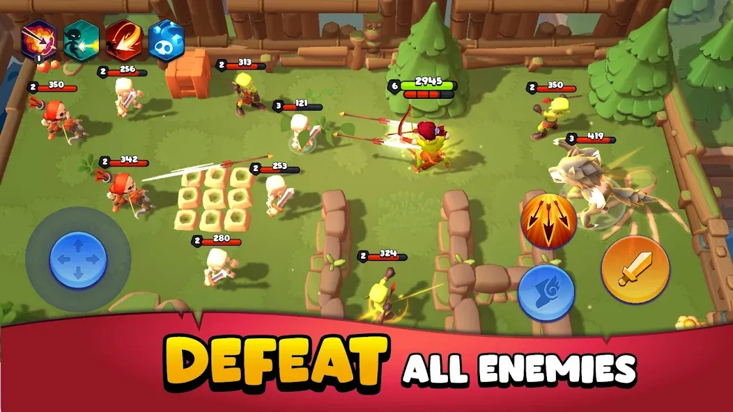 Loot Heroes: Fantasy co-op RPG (Лут Херои) [MOD: Mega Mod/Меню] - Скриншот 1