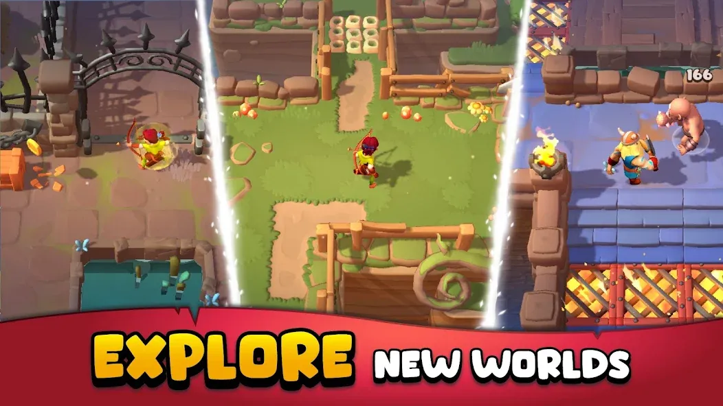 Loot Heroes: Fantasy co-op RPG (Лут Херои) [MOD: Mega Mod/Меню] - Скриншот 2