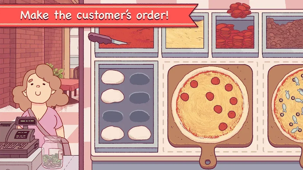 Good Pizza, Great Pizza [МОД: Все открыто, Дополнительные деньги и Меню MOD] Screenshot 2
