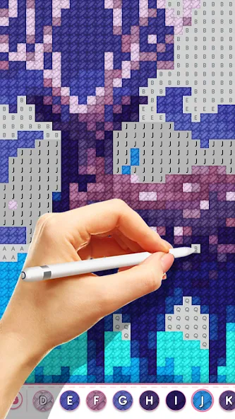 Cross Stitch Masters [МОД: Меню, Бесконечные монеты и Открытые уровни] Screenshot 2