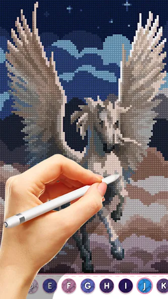 Cross Stitch Masters [МОД: Меню, Бесконечные монеты и Открытые уровни] Screenshot 3