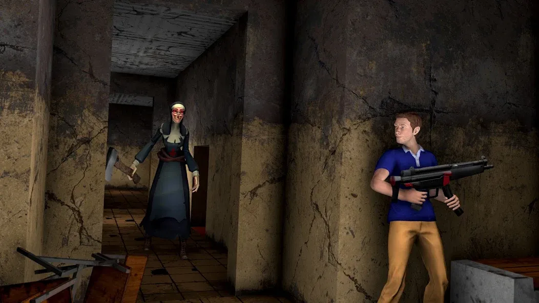 Scary Nun Horror School Escape [МОД: Много денег, Монет и Все открыто] Screenshot 2