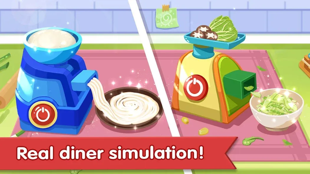Happy Kitchen World [МОД: Меню, Бесконечные монеты и Открытые уровни] Screenshot 1