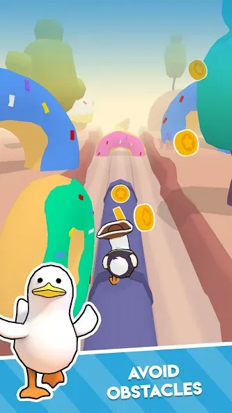 Duck On The Run (Дак он зе Ран) [МОД: Все открыто, Дополнительные деньги и Меню MOD] Screenshot 3