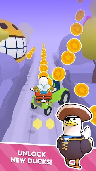 Duck On The Run (Дак он зе Ран) [МОД: Все открыто, Дополнительные деньги и Меню MOD] Screenshot 4