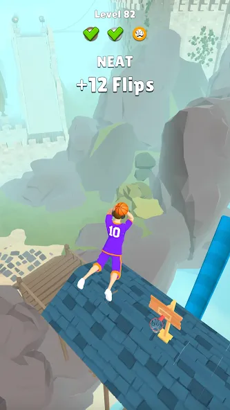Hoop World: Flip Dunk Game 3D (Хуп Ворлд) [МОД: Много монет, Открытые уровни и Мега MOD] Screenshot 5
