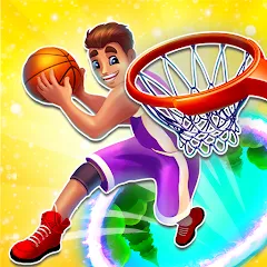 Скачать Hoop World: Flip Dunk Game 3D (Хуп Ворлд) [МОД: Много монет, Открытые уровни и Мега MOD] | Взлом Hoop World: Flip Dunk Game 3D на Андроид