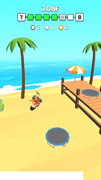 Flip Dunk (Флип Данк) [МОД: Все открыто, Дополнительные деньги и Меню MOD] Screenshot 4