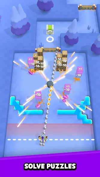 Pinbo Quest (Пинбо Квест) [МОД: Деньги, Монеты и Меню MOD] Screenshot 2