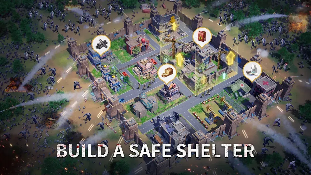 Aftermath Survival: Zombie War (Афтермат Сурвайвл) [MOD: Разблокировано] - Скриншот 2