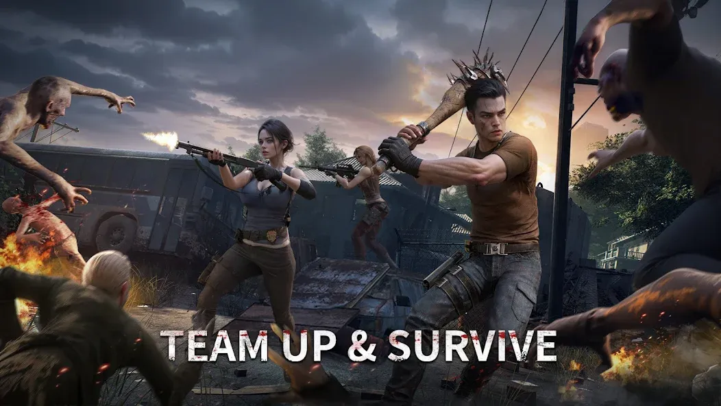 Aftermath Survival: Zombie War (Афтермат Сурвайвл) [MOD: Разблокировано] - Скриншот 4