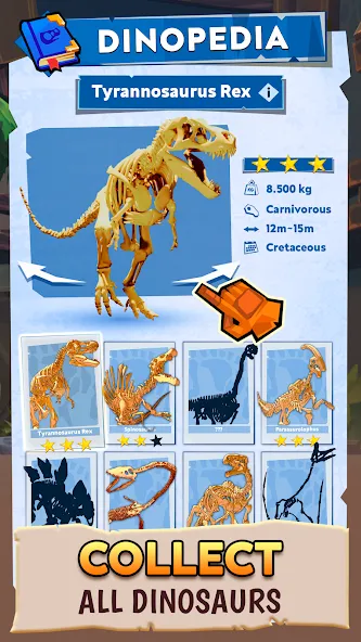 Dino Quest 2: Dinosaur Fossil (Дино Квест 2) [МОД: Много денег, Монет и Все открыто] Screenshot 4