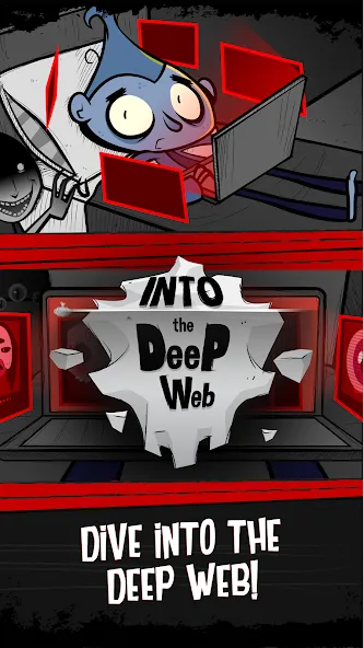Into the Deep Web: Idle Game (Инту зе Дип Веб) [МОД: Бесконечные деньги, Монеты и Мега MOD] Screenshot 1