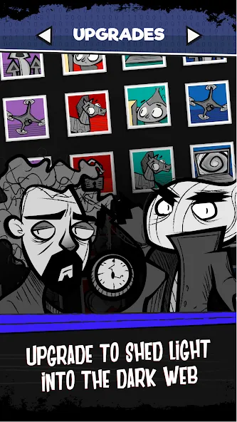 Into the Deep Web: Idle Game (Инту зе Дип Веб) [МОД: Бесконечные деньги, Монеты и Мега MOD] Screenshot 5