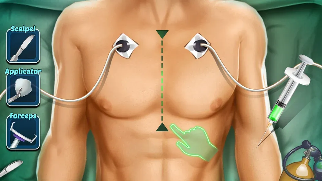 Surgery Doctor Simulator Games [МОД: Деньги, Монеты и Меню MOD] Screenshot 2
