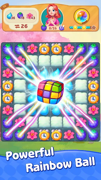 Fruit Hero (Фрут Хиро) [МОД: Бесконечные деньги, Монеты и Мега MOD] Screenshot 1