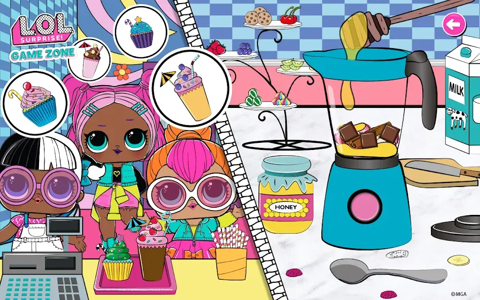 L.O.L. Surprise! Game Zone [МОД: Бесконечные деньги, Монеты и Мега MOD] Screenshot 2