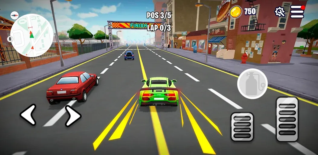 Rumble Racing: Car Drifting (Рамбл Рейсерс) [МОД: Много денег, Монет и Все открыто] Screenshot 1