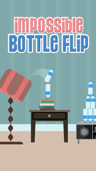 Impossible Bottle Flip (Импоссибл Ботл Флип) [МОД: Много монет, Открытые уровни и Мега MOD] Screenshot 1