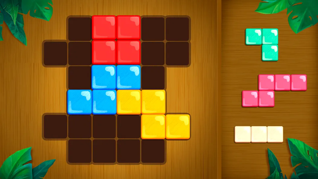 Block King - Brain Puzzle Game (Блок Кинг) [МОД: Все открыто, Дополнительные деньги и Меню MOD] Screenshot 1