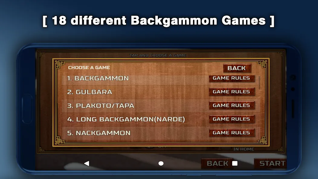 Backgammon - 18 Board Games [МОД: Деньги, Монеты и Меню MOD] Screenshot 2