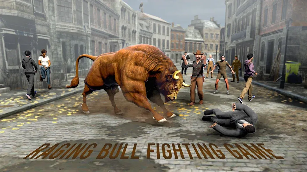Bull Fighting Game: Bull Games [МОД: Меню, Бесконечные монеты и Открытые уровни] Screenshot 1