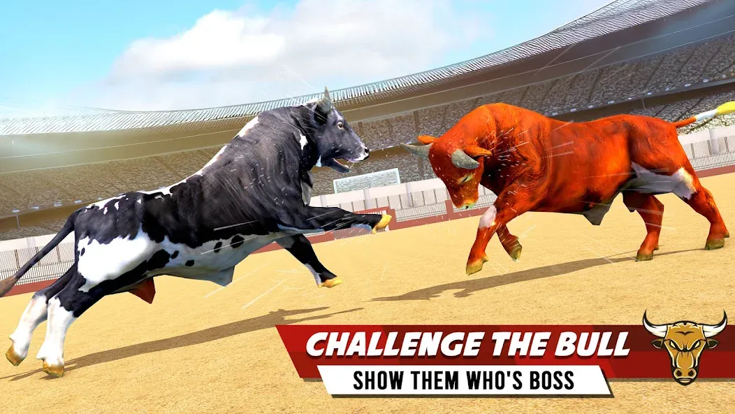 Bull Fighting Game: Bull Games [МОД: Меню, Бесконечные монеты и Открытые уровни] Screenshot 2