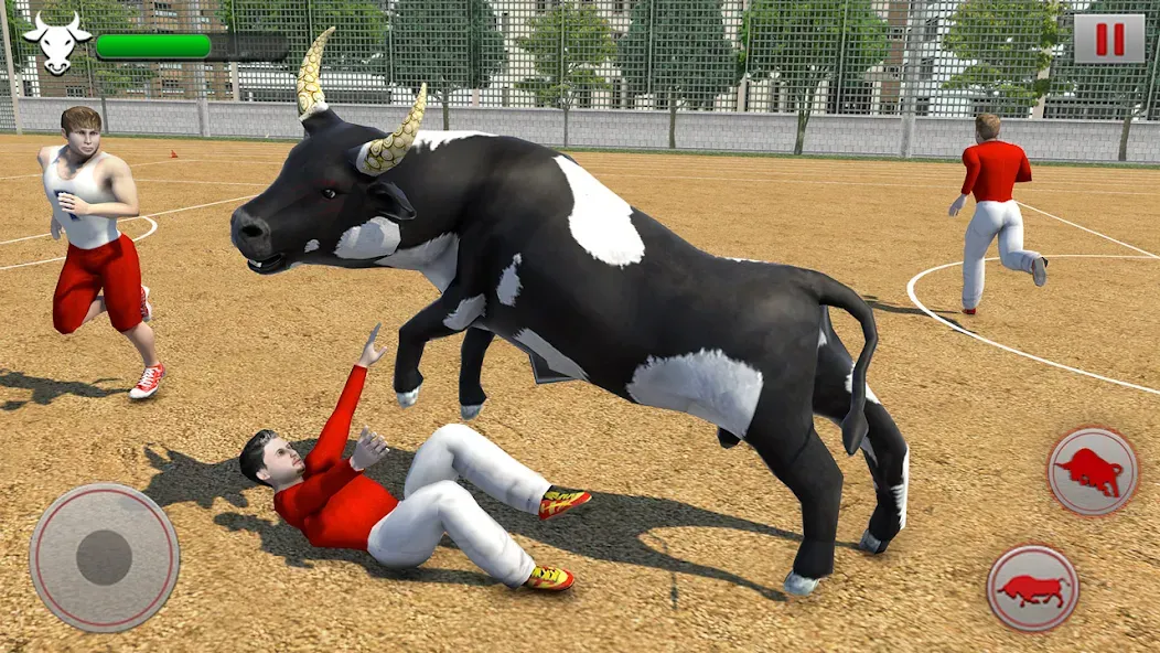 Bull Fighting Game: Bull Games [МОД: Меню, Бесконечные монеты и Открытые уровни] Screenshot 4