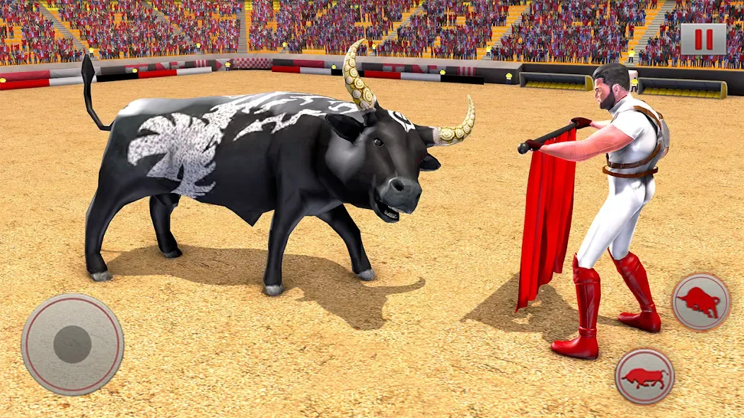 Bull Fighting Game: Bull Games [МОД: Меню, Бесконечные монеты и Открытые уровни] Screenshot 5