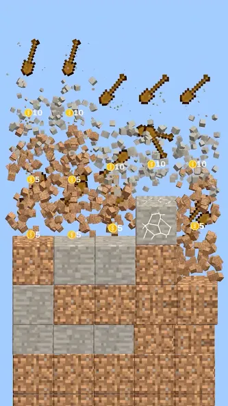 Merge Miners (Мерж Майнерс) [МОД: Бесконечные деньги, Монеты и Мега MOD] Screenshot 4