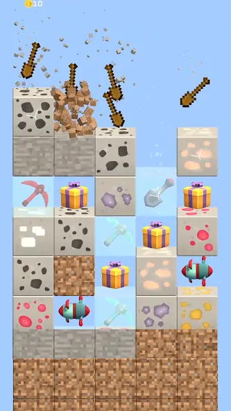 Merge Miners (Мерж Майнерс) [МОД: Бесконечные деньги, Монеты и Мега MOD] Screenshot 5
