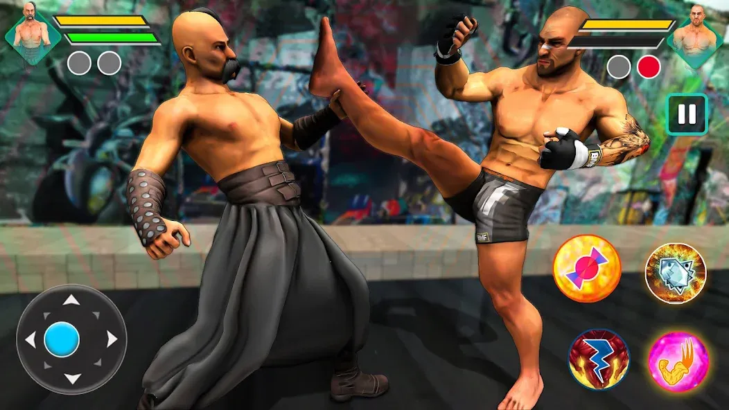 Ninja Master 3D Fighting Games [МОД: Все открыто, Дополнительные деньги и Меню MOD] Screenshot 4
